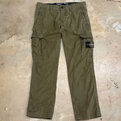 超美品】ストーンアイランド カーゴパンツ w28 ワイド - メルカリ