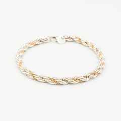 ティファニー アトラス パドロック クラスピング ブレスレット 19.1cm 