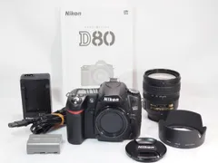 【 カメラの多成堂 】送料無料 Nikon D80 AF-S DX18-70mmF3.5-5.6G ED レンズセット ニコン 管NI9595のサムネイル