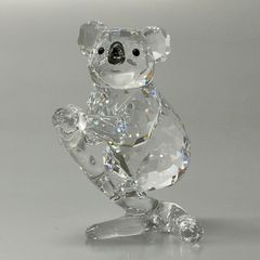 P387 スワロフスキー クリスタル コアラ 親子 2頭セット お - メルカリ