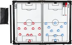 モルテン molten サッカー 折りたたみ式作戦盤 サッカー用 フォーメーション フルコート 2面 作戦 戦術 監督 コーチ マネージャー サッカー用品 練習 ミーティング  SF0070 -のサムネイル