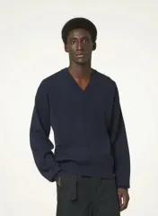 LEMAIRE ルメール Vネックニット Mのサムネイル