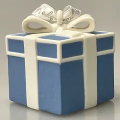 WEDG WOOD(ウェッジウッド) 小物美品  - ライトブルー×白 オーナメントのサムネイル