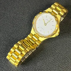 【稼働品】 ブローバー BULOVA ラウンド レディース 腕時計 812625 電池交換済み 動作確認済みのサムネイル
