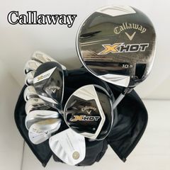 メンズ右利き初心者用 キャロウェイ X HOT ゴルフクラブセット W-2928