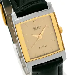 SEIKO セイコー エクセリーヌ 7321-5740 QZ 動作品 タングステンのサムネイル