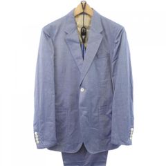 Paul Smith ポールスミス スーツ ネイビー ストライプ L プープル