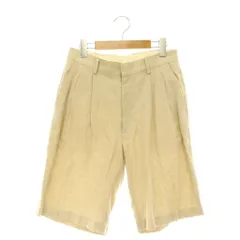 シンゾーン Shinzone HALF CHRYSLER PANTS ハーフパンツ ジッパーフライ リネン 34 ベージュ /NR ■OSのサムネイル