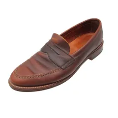 ALDEN オールデン ペニー ローファー コイン シューズ クロムエクセルレザー N5202F 革靴 ブラウン 8 26cm メンズ 【中古】のサムネイル