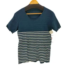 ウノピゥウノウグァーレトレリラックス 1PIU1UGUALE3 RELAX VINTAGE YARN DYE PLAIN / BORDER BY-COLOR CREW cut レディース import：L のサムネイル