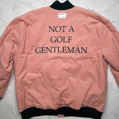 美品 Cph/Golf コーデュロイ 中綿 ジャケット ブルゾン ピンク XL