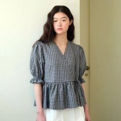 Style Eyes】レーヨンシャツ 開襟 ギャバジャン 黒無地 東洋 50s
