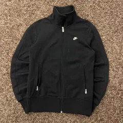 L NIKE ブラック ジャージ トラック ジャケットのサムネイル