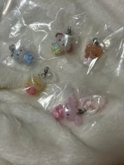 新品 ほっぺちゃん サンリオ サン宝石 マスコットキーホルダー 10点