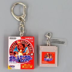 ポケモン30周年 パッケージ＆ゲームカードキーホルダーコレクション 赤