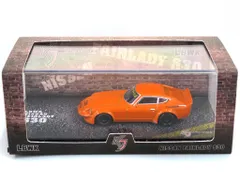 【中古】ミニカー 1/64 LBWK FairLady S30(オレンジ) [KJ64003OR]のサムネイル