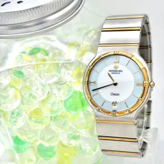 【新品電池】RAYMOND WEIL レイモンドウィル Oasis オアシス メンズ 腕時計 デイト 5530-2のサムネイル