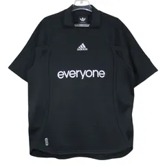 adidas アディダス x everyone エブリワン JERSEY KR6708 ジャージ ゲームシャツ サッカー ユニフォーム Tシャツ ブラック サイズJ/L Julkのサムネイル