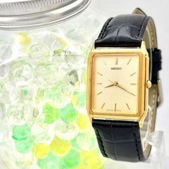 90s Vintage Seiko tank 腕時計 タンク ローマン文字盤 - メルカリ