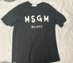 MSGM MILANO ロゴ Tシャツ ブラック XS - メルカリ