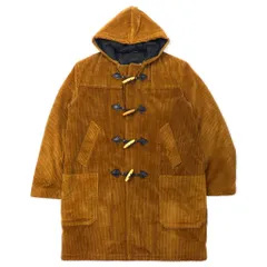 Schott USA製 コーデュロイ ダッフルコート 38 ブラウン コットン キルティングライナーのサムネイル