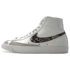 NIKE ブレーザー ミッド 77 スニーカー 26cm ホワイト パイソン BLAZER MID 77 SE DA8736-100のサムネイル