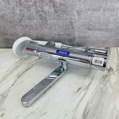 展示品 TOTO シャワー付き 壁付サーモスタット混合水栓 TBY01402J 