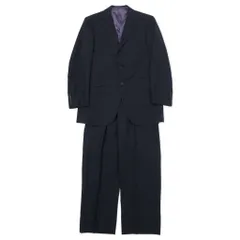 BURBERRY 3B スーツ セットアップ CLUB COLLECTION 96-86-175 L40 グレー ストライプ ウール 羊毛 SUPER 120's 日本製のサムネイル