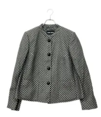 美品 ジョルジオアルマーニ ノーカラージャケット MAG91T MA401 レディース SIZE 44 (L) GIORGIO ARMANIのサムネイル