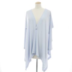 中古】ザノーネ ZANONE コットンリネン ショールカラー ニット