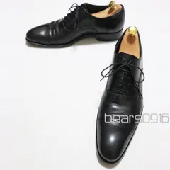 【トムフォード】トムフォード ストレートチップ レザーシューズ メンズ [10T] [28cm相当] 黒 良品 TOM FORD イタリア製 ストレートチップ 内羽根 本革 USED品のサムネイル