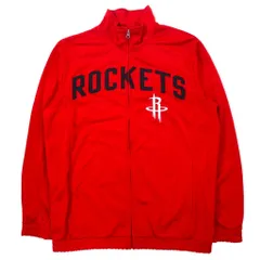 NBA トラックジャケット ジャージ L レッド ポリエステル ROCKETSのサムネイル