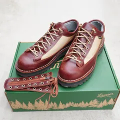 美品 DANNERダナー FIELD LOW R ダナー フィールド ロー ジッパーユニット レザー ブーツ ローカット D123200 サイズUS8 1/2 茶3668Q♪のサムネイル