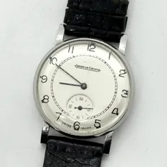 JAEGER-LECOULTRE ジャガー・ルクルト シルバー 手巻き メンズ 355325 ヴィンテージ 希少 腕時計 訳ありのサムネイル