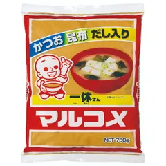 マルコメ 一休さん 750g×12個入×(2ケース)| 送料無料 味噌 だし入り味噌 味噌 米みそ ストック 調味料 料理 飲食店 ケース買い まとめ買い 業者 仕入れ 大量 出汁 つゆのサムネイル