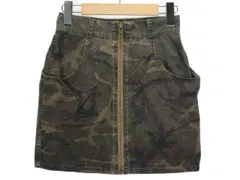 キャンディストリッパー Candy Stripper スカート タイト CAMOUFLAGE ZIP 迷彩 カモフラ 0 緑 カーキのサムネイル