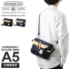 【メーカー正規品】アッソブ ショルダーバッグ メンズ ブランド 斜めがけバッグ 日本製 A5 AS2OV 152314のサムネイル