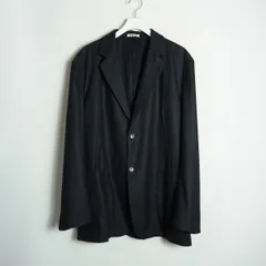 正規 美品 24AW AURALEE オーラリー WOOL FULLING FLANNEL STRIPE JACKET ストライプ テーラード　ジャケット A24AJ01HC 黒系 4619Q♪のサムネイル