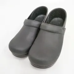 dansko Professional レザー スリッポン 40サイズ サボ シューズ・靴 クロ レディース ダンスコ【中古】6-0703G◎のサムネイル