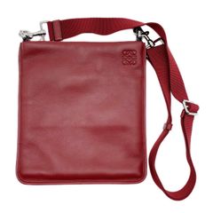 LOEWE ロエベ ニュートレド フラット ショルダーバッグ アナグラム