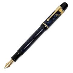 SAILOR セーラー万年筆 プロフィット21 螺鈿 星屑 黒 21K 長刀NM