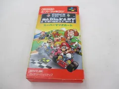  中古品 ゲーム スーパーファミコン ソフト スーパーマリオカート 箱説付き ソフトのみのサムネイル