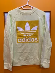 Y【Y13-39】◇ adidas    サイズOT    トレーナー　黄色　レディースのサムネイル