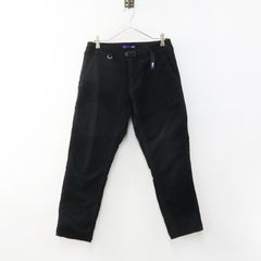 ザノースフェイスパープルレーベル THE NORTH FACE PURPLE LABEL NT5555N ストレッチコーデュロイパンツ WS＼ブラック【2400015067452】