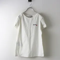 人気 JPタグ 2025年 ミュウミュウ×プチバトー miumiu Petit Bateau 胸元ロゴ ストレッチTシャツ S ホワイト┃白 刺繍【2400015043005】のサムネイル