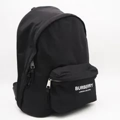 ★3日以内返品可★ 美品 BURBERRY バーバリー ナイロン ジェット バックパック 8021084 リュック・デイパック ブラック ナイロン メンズのサムネイル