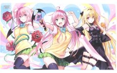 セール To LOVEる-とらぶる-ダークネス2nd 金色の闇 ラバーマット
