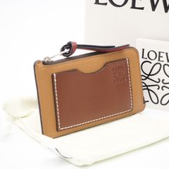 ロエベ】アナグラム レザー フラグメントケース ブラウン - メルカリ