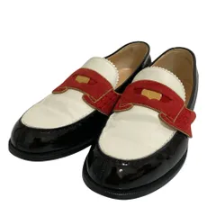 美品 Christian Louboutin クリスチャンルブタン PENNY コインローファー サイズ37 24cm相当 ブラック レディース 古着 中古 USEDのサムネイル