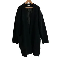美品 ATON エイトン Cashmere wool cardigan ロングカーディガン ニットコート KRAGNW0916 サイズ02 ブラック レディース 古着 中古 USEDのサムネイル